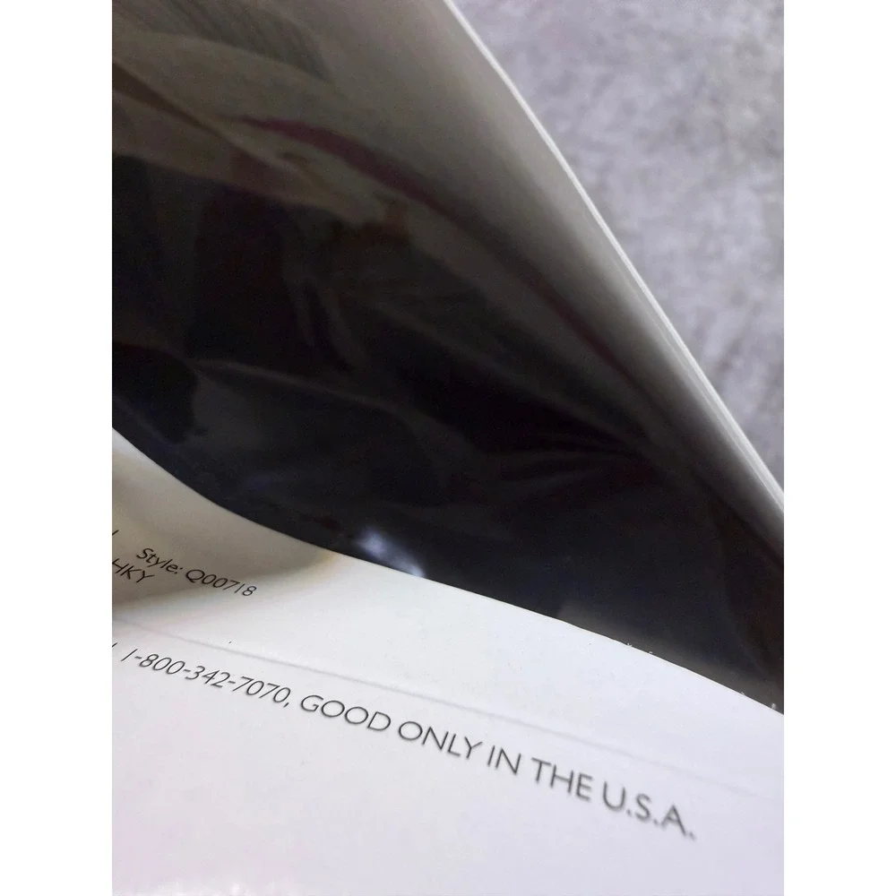 Hanes Silk Reflections Silky Sheer Control Top Pantyhose Jet Black Size EF 718